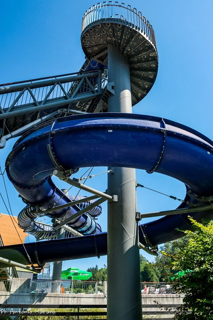Outdoor water slide at Thermana Laško (archive photograph)