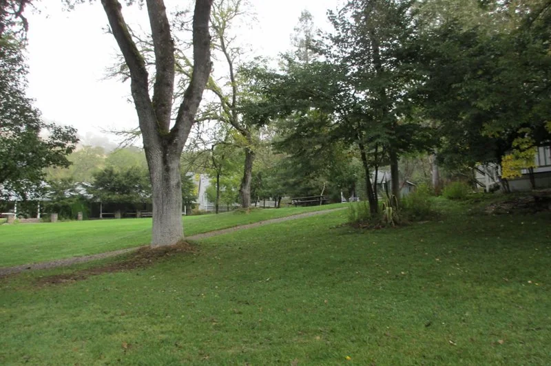 Grounds and historic building at Vichy Springs Resort (archive photograph)